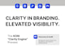 design a high authority brand identity system
